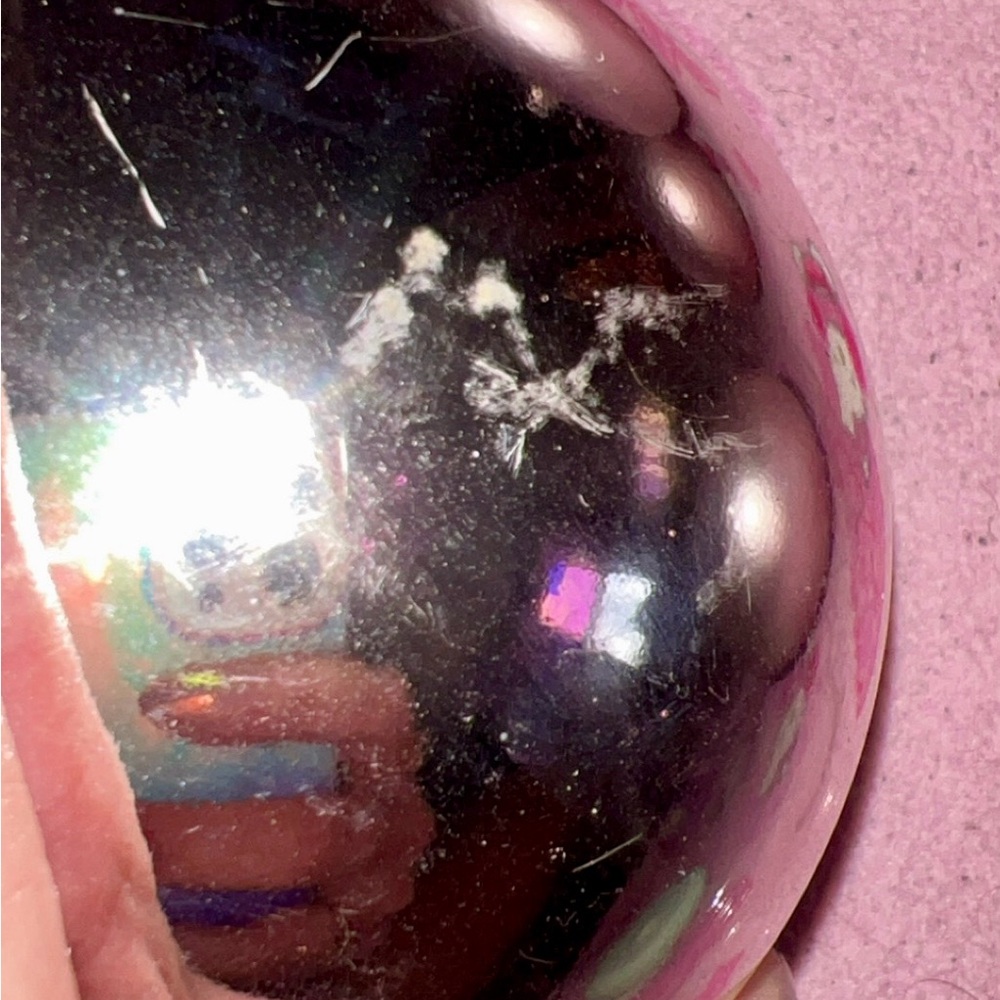 36 Ornaments set Rose Gold Pink, glitter, Metallic Holiday Ornaments - Picture 13 of 13